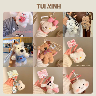 Charm túi xách, móc khóa treo túi xách, balo, chìa khóa nhiều hình dễ thương - C1