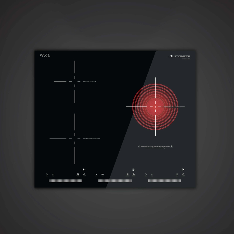 [CHÍNH HÃNG] Bếp điện từ ba Junger CEJ-300-IIF -Công suất 5400W - Nhập khẩu Thái Lan