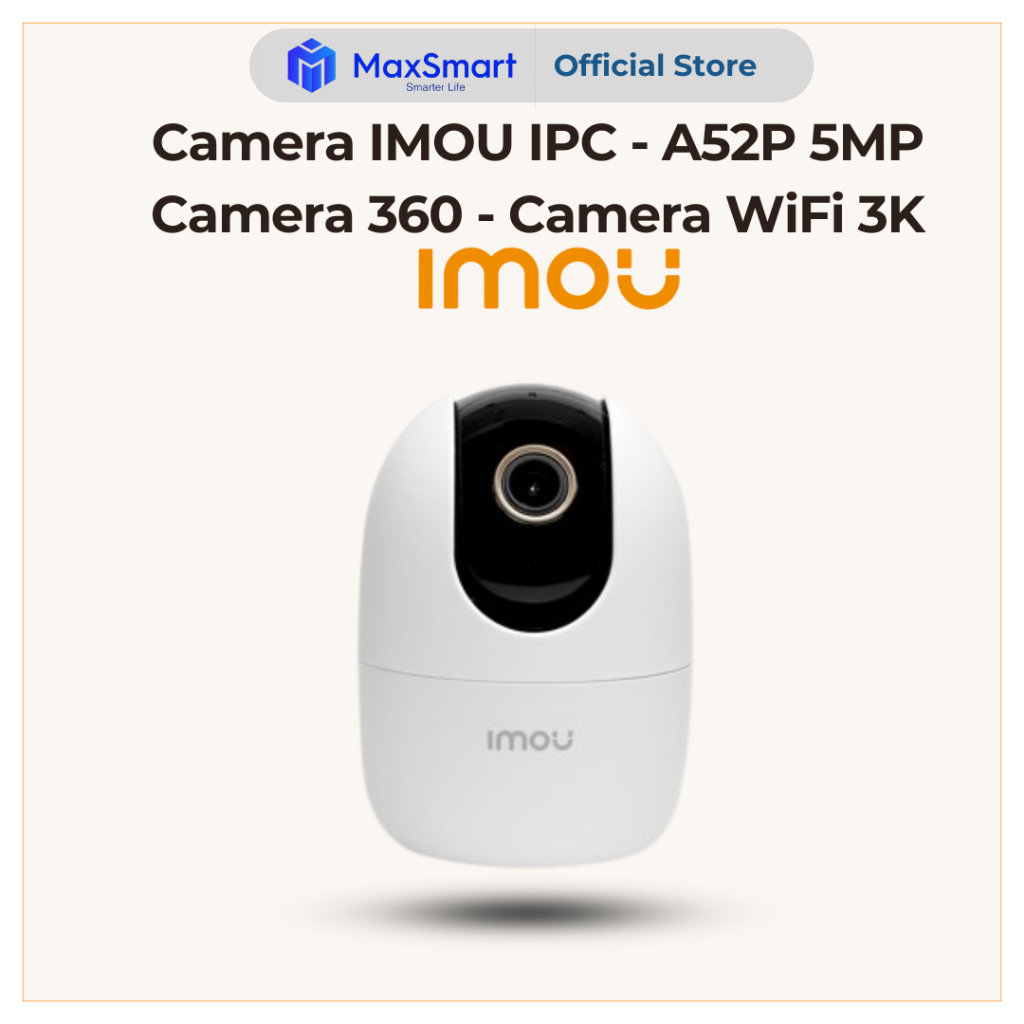 Camera IMOU IPC-A52P 5MP- Camera 360, Camera WiFi 3K