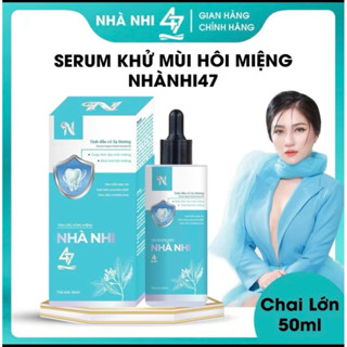  CHAI LỚN 50ML  Serum Khử Mùi Hôi Miệng Nhà Nhi 47 hơi thở thơm mát 