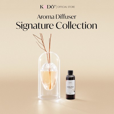 Bộ Tinh Dầu Khuếch Tán Hương Nước Hoa KODO Signature, Kèm 6 Que Khuếch Tán - Chai 100ml