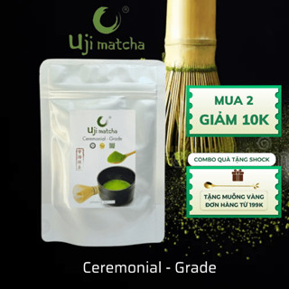 Bột Trà Xanh Matcha Vụ Xuân Uji Ceremonial Chính Hãng 50GR