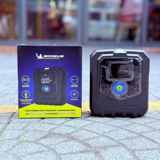 Máy bơm hơi sạc điện Michelin M2567 150PSI 168W - Bơm lốp ô tô, xe máy, xe đạp, bóng thể thao
