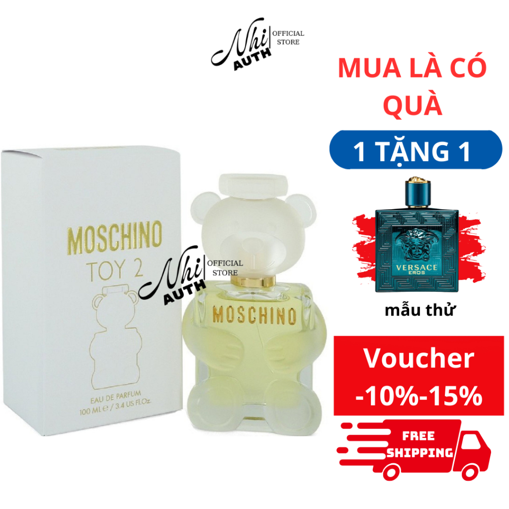 Nước Hoa Nữ 100ml Moschino Toy 2 chính hãng (nguyên seal)