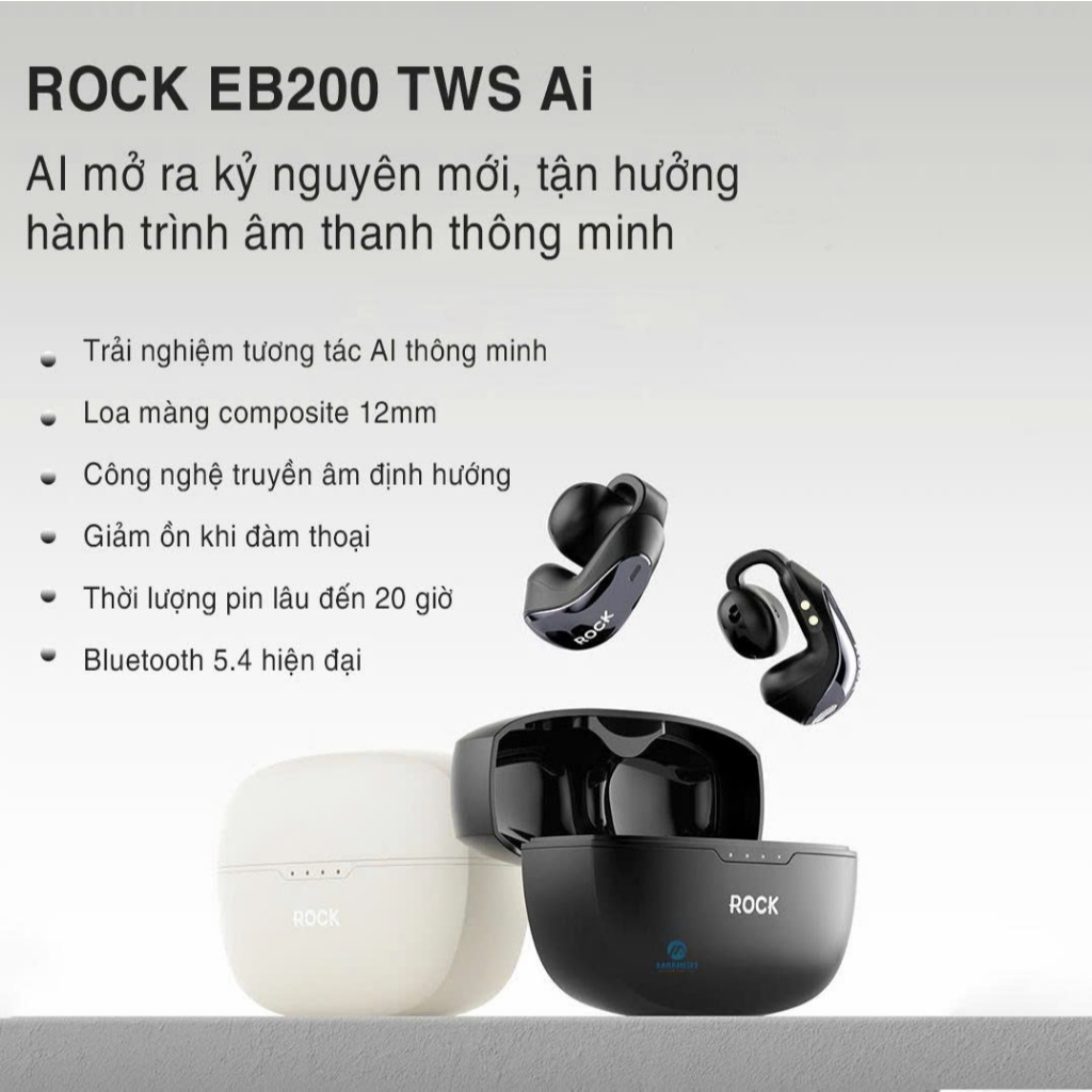 Tai nghe bluetooth không dây nhét tai TWS Ai ROCKSPACE EB200 Smart Earphones hàng chính hãng có BH | BigBuy360 - bigbuy360.vn