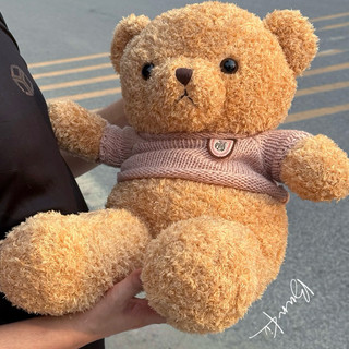  TEDDY BOBBY BROWN 60CM BE VÀNG CAO CẤP BUNKI 