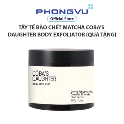 Tẩy Tế Bào Chết Toàn Thân Hương Matcha CoBa's Daughter Body Exfoliator 300gr (Quà tặng)
