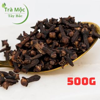 Nụ đinh hương 500g, đinh hương khô , nụ to , thơm, gia vị nấu phở, tẩm ướp thơm ngon chuẩn vị - Trà Mộc Tây Bắc