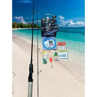 Combo Cần Câu Lure UL Đứng Và Sói Đen 1m68 1m8 2m1 Máy Đứng Tặng Dây, Nhái, Khóa, Phao câu