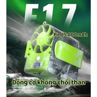 Quạt Mini Đeo Thắt Lưng F17 F13 - Động Cơ Không Chổi Than - 7 Cấp Độ Gió bảo hành 6 tháng