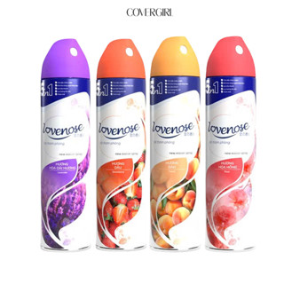 COVERGIRL - Xịt Thơm Phòng Lovenose, Nước Hoa Xịt Phòng Hương Thơm Tự Nhiên Dễ Chịu, Lưu Hương Lâu