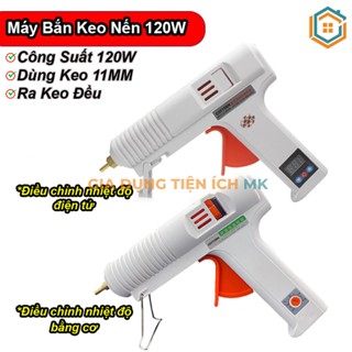 Máy bắn keo nến 11mm 120W chỉnh nhiệt độ 110-220°C