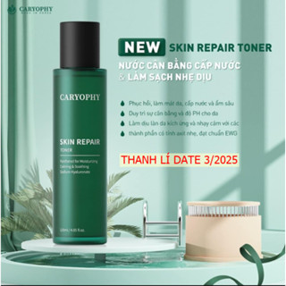 [ Thanh Lí 3/2025 ] Nước Hoa Hồng Làm Dịu Da Caryophy Skin Repair Toner 120ml