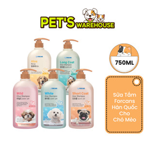 [750ML] Sữa Tắm Forcans Hàn Quốc Chó Mèo