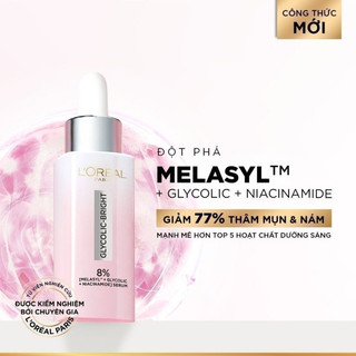 Serum Loreal Glycolic Melasyl 8% [Melasyl+Glycolic+Niacinamide] 30ml