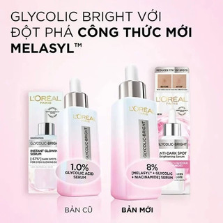 Serum Loreal Glycolic Melasyl 8% [Melasyl+Glycolic+Niacinamide] 30ml