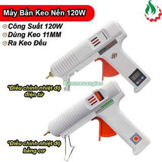Súng bắn keo nến 11mm 120W chỉnh nhiệt độ 110-220°C