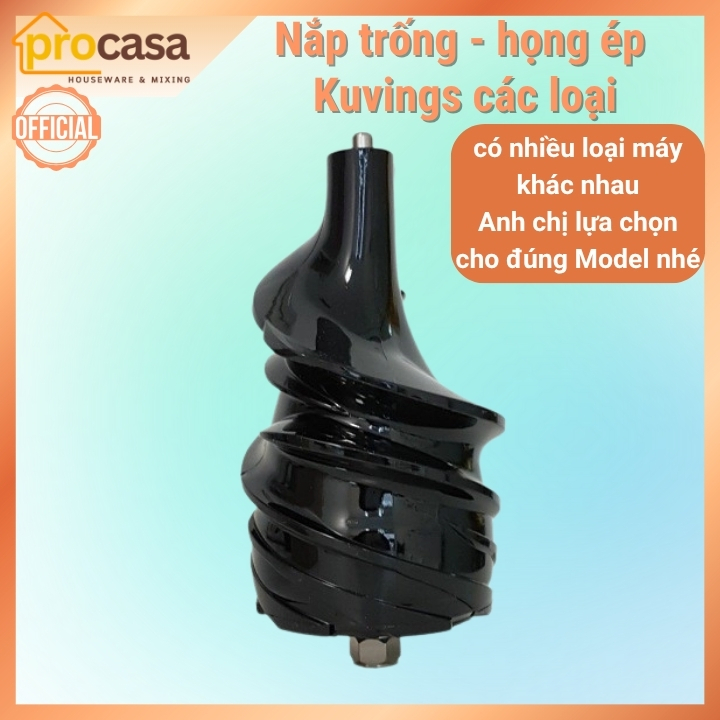 Trục ép - cối nghiền dùng cho các máy ép chậm Kuvings C7000 - E7000 - CS520 - CS600 - CS700 - NS321 