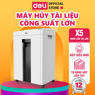 [VOUCHER 400K] Máy Hủy Tài Liệu DELI Công Suất Lớn Cao Cấp Máy Hủy Giấy Tờ Card CD Cho Công Ty Văn Phòng Nhà Trường
