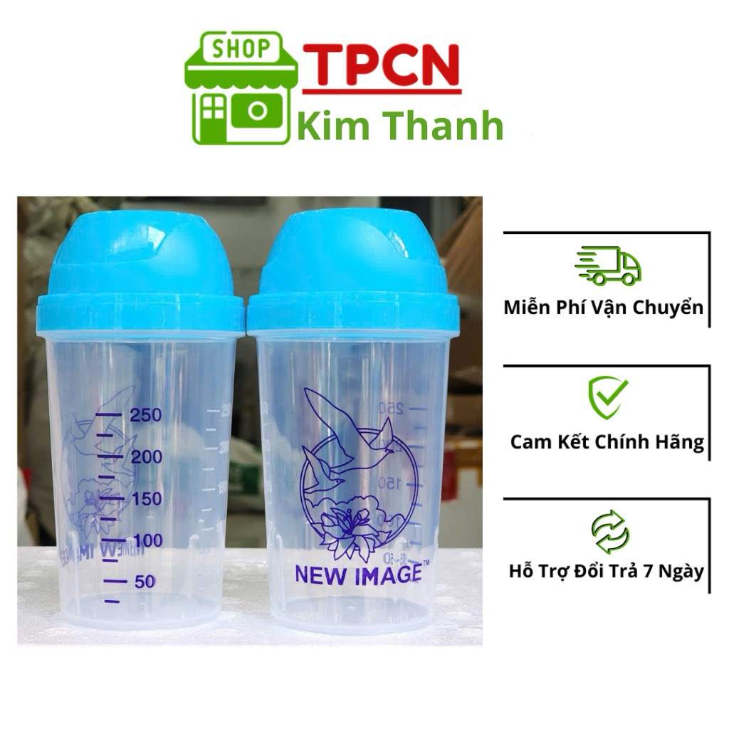 Combo 2 Ly lắc sữa Alpha Lipid - cốc lắc sữa Alpha Lipid 250ml