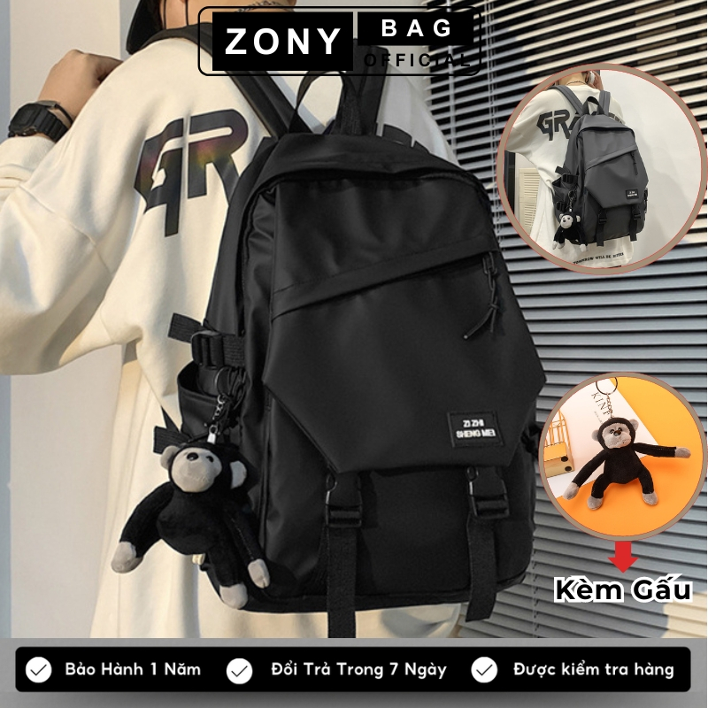 Balo nam nữ đi học ,cặp nam nữ thời trang đi học đựng laptop 15.6inch Ba lô chống nước hàn quốc