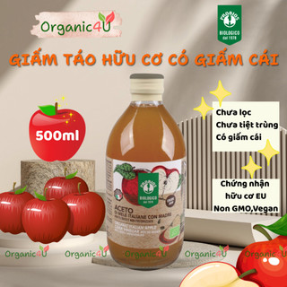 Giấm Táo Hữu Cơ Có Giấm Cái PROBIOS Organic Apple Cider Vinegar With The Mother 500ml
