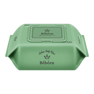  khăn ướt bebeen cao cấp chuẩn xanh tự nhiên mềm mịn và an toàn cho làn da của trẻ sơ sinh 100 tờ 1 gói 