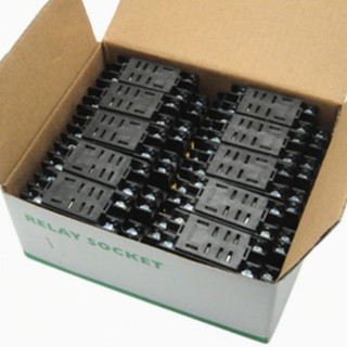 Đế timer rơ le PTF08A giá rẻ 8 chân dẹp lớn dùng chung relay LY2N-J