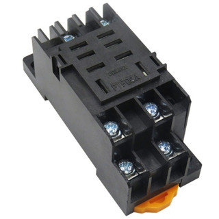 Đế timer rơ le PTF08A giá rẻ 8 chân dẹp lớn dùng chung relay LY2N-J
