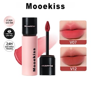  Son Mooekiss Loại Son sáng da nâng Son bóng mỏng nhẹ dưỡng ẩm tint lì không khô môi 3g 