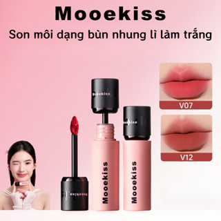  Son Mooekiss Loại Son sáng da nâng Son bóng mỏng nhẹ dưỡng ẩm tint lì không khô môi 3g 