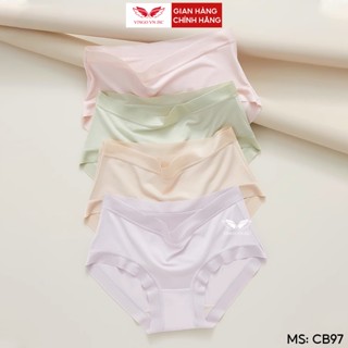 Combo 5 quần lót cotton trơn VINGO kháng khuẩn thoáng mát CB103 VNGO