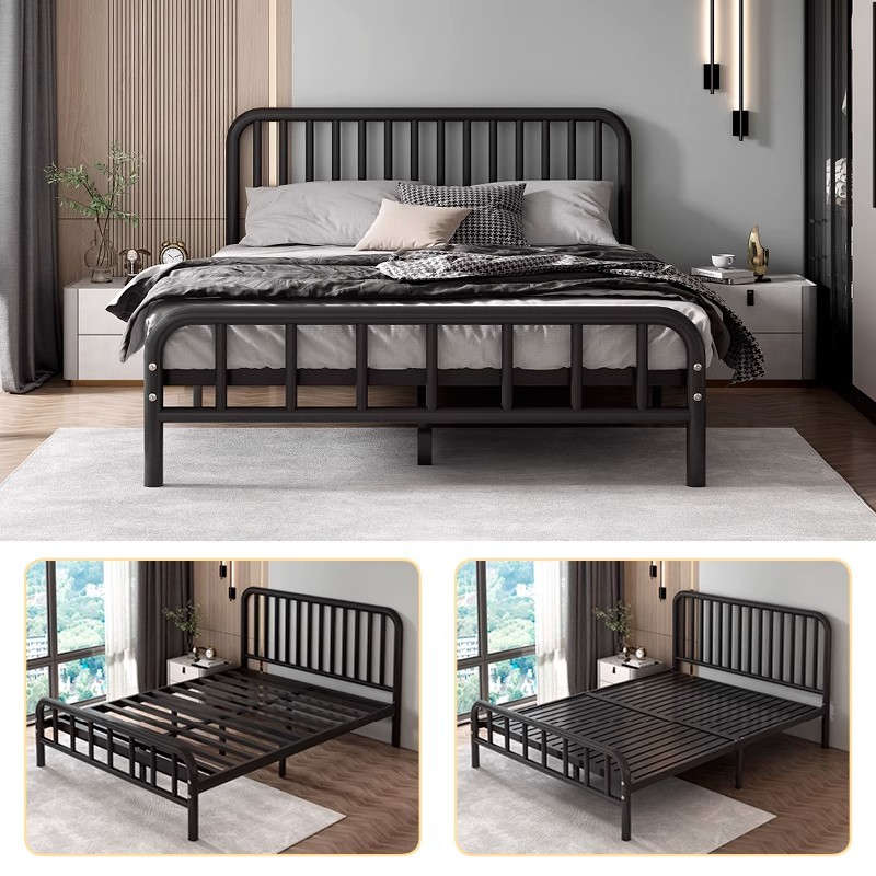 HEINO Giường Sắt Đa Năng 1.2mm Dày Dặn  Khung Giường Bền Vững Cho Gia Đình Ký Túc Xá Dễ Lắp Ráp | BigBuy360 - bigbuy360.vn