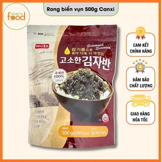  Rong biển vụn trộn cơm 500g Canxi ăn liền rắc cơm có vừng 