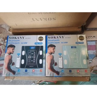 Cân sức khỏe điện tử chính hãng SOKANY SK-19019 mặt kính trong suốt chịu lực đến 180kg SK-19030