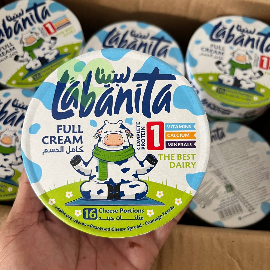 [HÀNG CHÍNH HÃNG] Phô Mai Labanita 8 Miếng 120gr