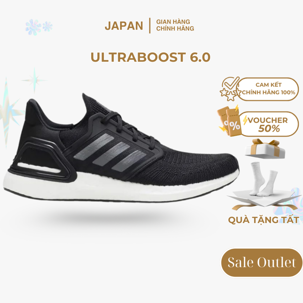 [ Chính Hãng ] Giày Adidas UltraBoost 6.0 Running Full Box