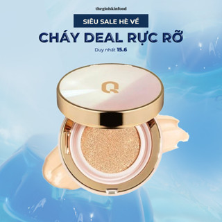 Phấn Nước Che Phủ Mỏng Mịn, Kiềm Dầu Hiệu Quả Glamrr Q Long Wear DD Cushion SPF50/PA+++