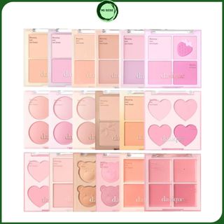  Bảng Phấn Má Hồng 4 Ô Dasique Ice Cream Blending Mood Cheek Blush Màu Sắc Đa Dạng - Mibebe 