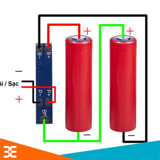 Module Bảo Vệ Pin Lithium 2 Cell 7.4V Dòng Xả 7A