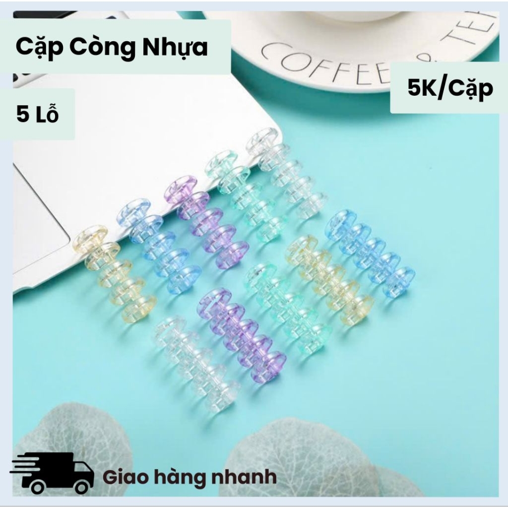 SET CẶP CÒNG 5 LỖ LIÊN KẾT GIẤY BẤM LỖ A5-20 B5-26 A4-30