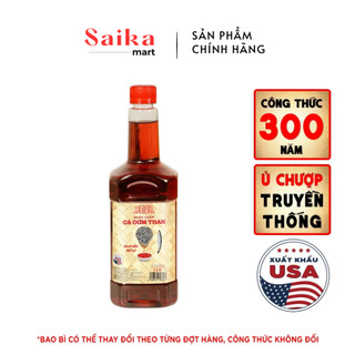  Nước Chấm Cá Cơm Than Làng Chài Xưa chai nhựa cao cấp 1 lít chai Đặc Biệt 