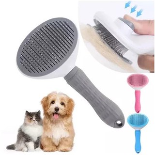 LƯỢC CHẢI LÔNG CHÓ MÈO CÓ NÚT BẤM CLEAN – BẤM MỘT PHÁT, LÔNG RỤNG BAY HẾT!