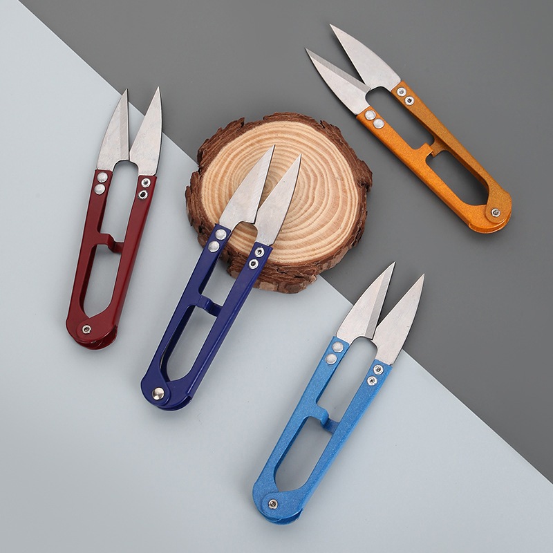 Kéo Sắt Cắt Len Chỉ-màu ngẫu nhiên [Len Lẻn Lèn Len Shop]