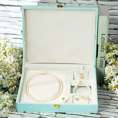 Bộ Trang Sức Ngọc Trai Quà Tặng 8ly Gồm 5 Món Sang Trọng, Tinh Tế - Ngọc Trai Trường Thịnh
