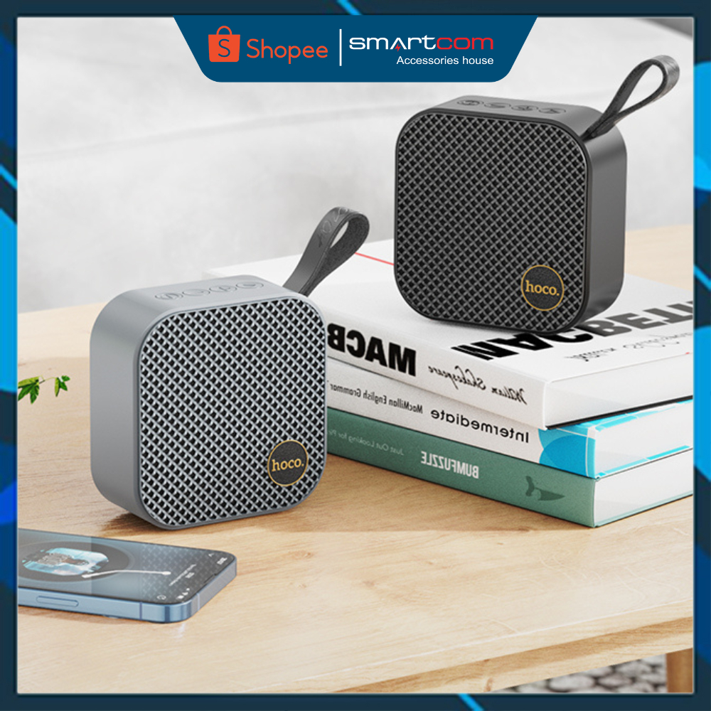 Loa Bluetooh HOCO HC22 không dây chính hãng pin trâu, bass mạnh phiên bản mini nhỏ gọn | BigBuy360 - bigbuy360.vn