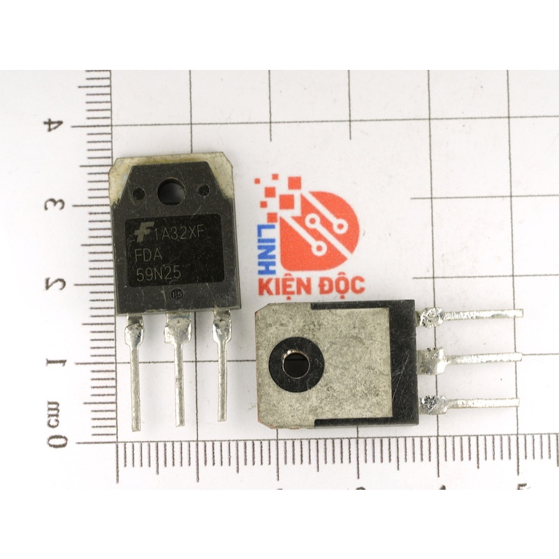 [Combo 3 chiếc] FDA59N25, 59N25 Mosfet kênh N 59A 250V chân TO-3P hàng Tháo Máy