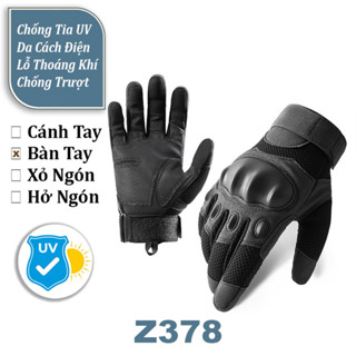 Bao Tay Chống Nắng Nam Dày Dặn Đa Năng Đi Phượt Tập Gym ( Găng Tay Xe Máy Có Gù Cao Su Chống Va Đập )