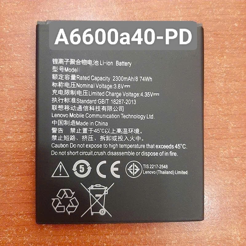 Pin thay thế lnv A6600a40