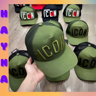 Mũ Lưỡi Trai DSQUARED2 Khoá Nút Thời Trang Nam Nữ, nón kết kaki phối lưới Dsquared2 thoáng mát M308